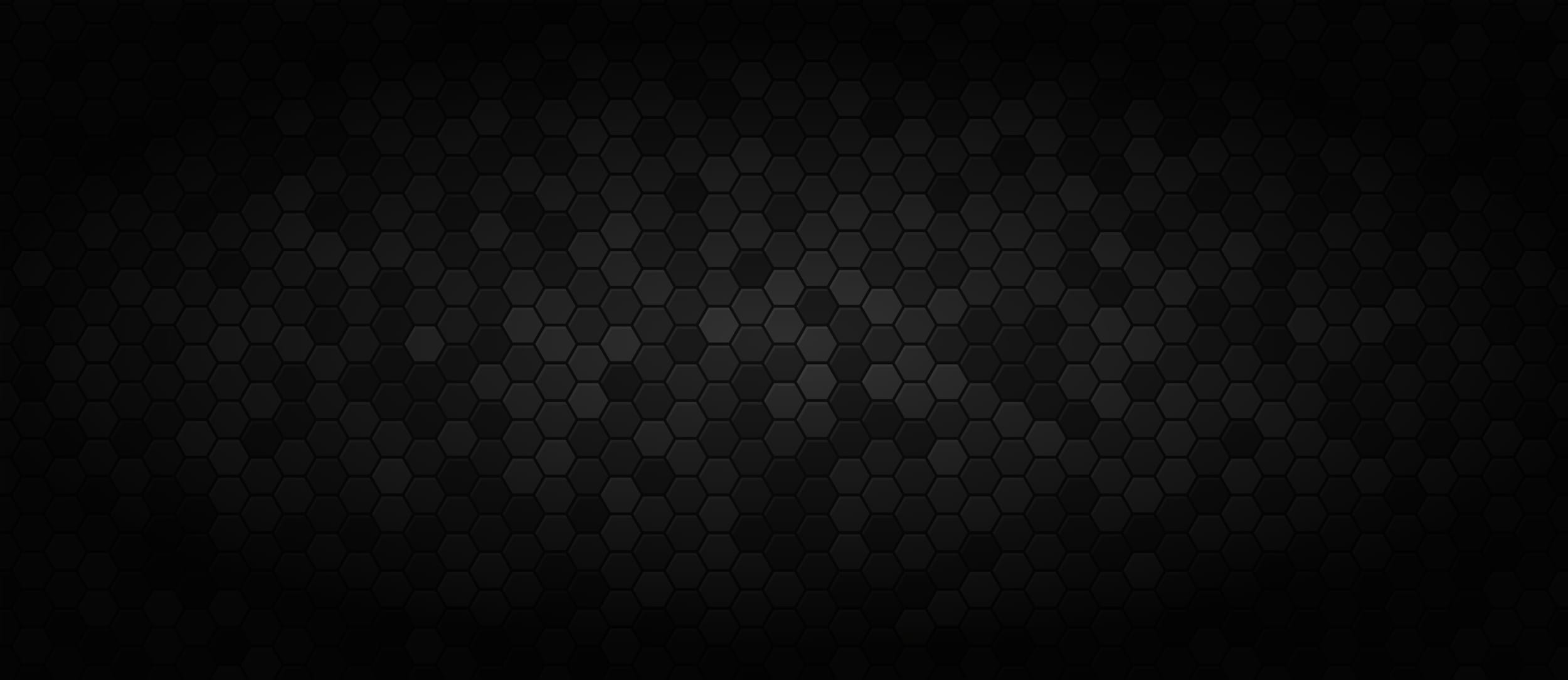 Abstract background with dark hexagonal patterns